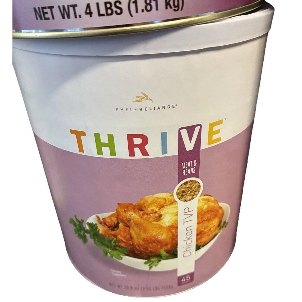 Thrive Chicken TVP~ Exp 2035~ Shelf Life 25 Years ~ Emergency Food